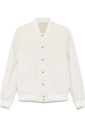 ELEVENTY Bomber in pelle scamosciata