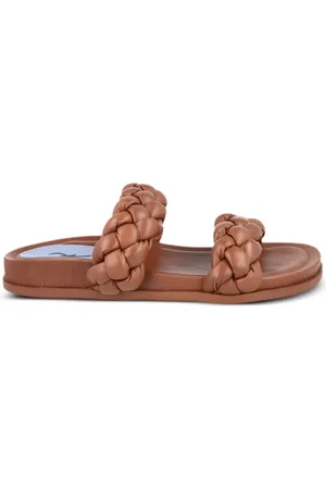 Blue Bird Sandali slides in pelle
