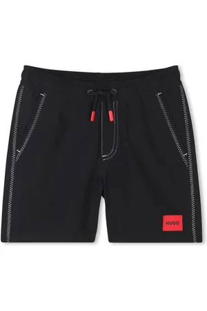 HUGO BOSS Costume da bagno con applicazione