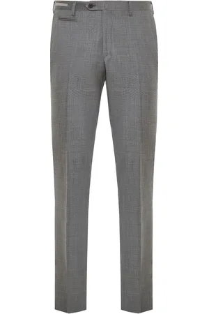 corneliani Pantaloni in lana con pieghe