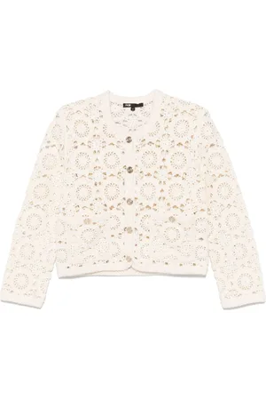 Maje Cardigan con motivo a fiori