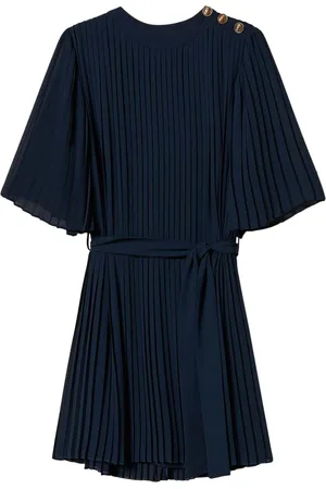 Twin-Set Abito corto plissettato
