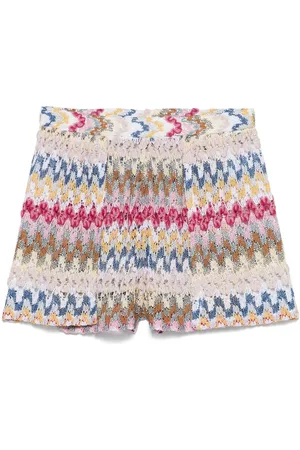 Missoni Shorts con motivo a zigzag