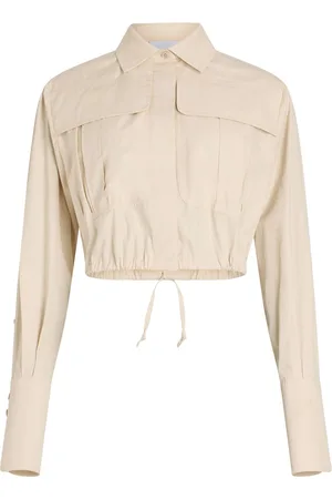 Patou Camicia crop in popeline