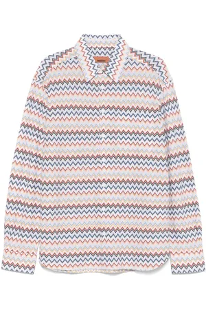 Missoni Camicia con motivo a zigzag
