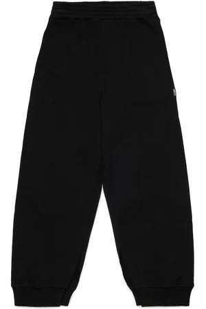 Maison Margiela Pantaloni sportivi in cotone con logo