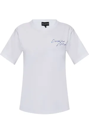 Emporio Armani T-shirt con logo ricamato
