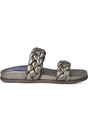 Blue Bird Sandali slides in pelle