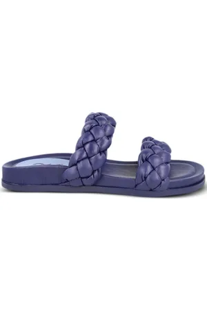 Blue Bird Sandali slides in pelle
