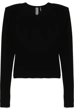 Norma Kamali T-shirt con scollo a V