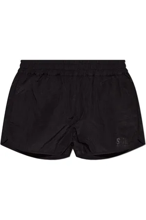 Golden Goose Bermuda con logo