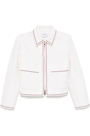 Thom Browne Giacca con tasche applicate