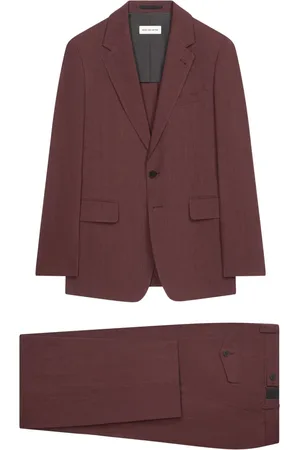 DRIES VAN NOTEN Completo con revers classici