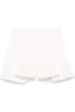 SACAI Bermuda con pieghe