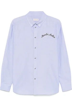 Moncler Camicia con ricamo