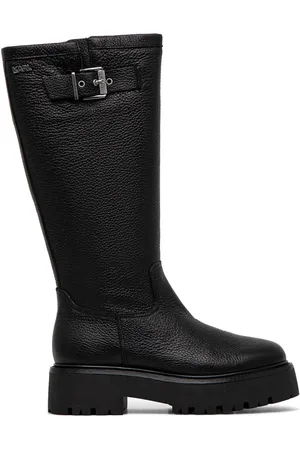 Karl Lagerfeld Stivali al ginocchio in pelle