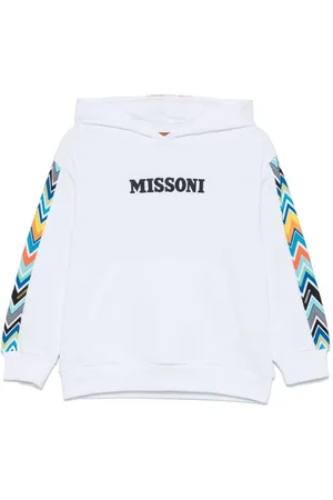 Missoni Felpa con cappuccio e logo