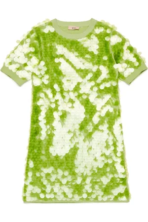 Nº21 Abito corto con paillettes