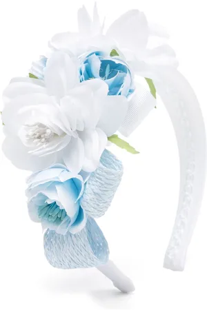 COLORICHIARI Cerchietto con applicazione a fiori