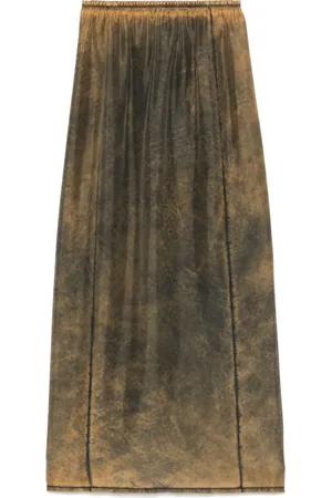 Maison Margiela Gonna midi in seta