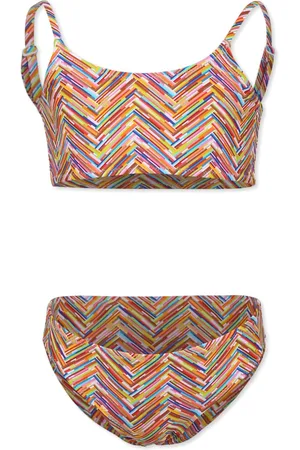 Missoni Bikini con stampa a zigzag