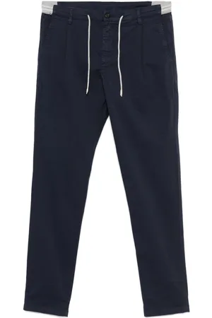 ELEVENTY Pantaloni affusolati con pieghe