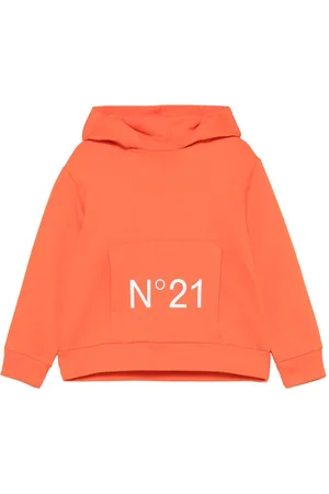Nº21 Felpa con cappuccio e logo