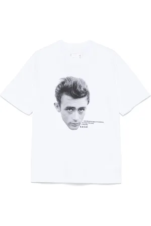 SACAI T-shirt con stampa grafica