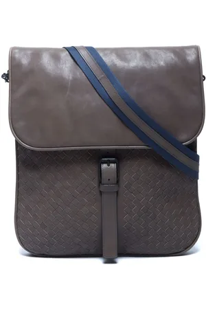 Bottega Veneta Borsa a spalla con design Intrecciato anni 2000