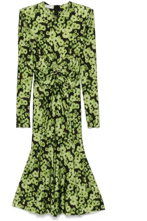 Serafini Abito midi a fiori