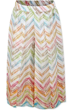 Missoni Pantaloni affusolati con stampa a zigzag