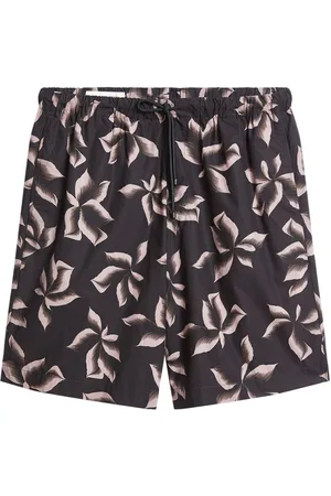 DRIES VAN NOTEN Shorts in cotone con stampa