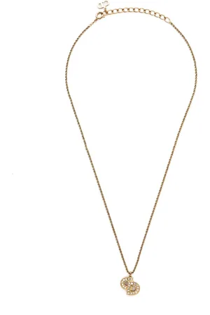 Dior Collana con pendente CC anni 2000