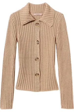 Twin-Set Cardigan con bottoni Oval T