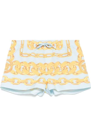 VERSACE Costume da bagno con stampa Medusa Chain