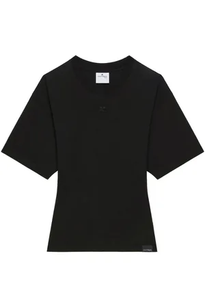 Courrèges T-shirt con maniche ampie