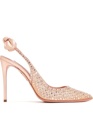 Aquazzura Pumps con strass 85mm