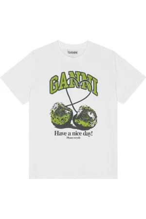 Ganni T-shirt con stampa