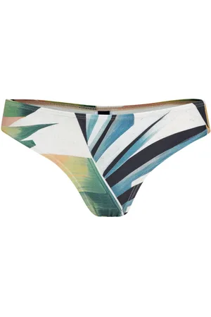 Lygia & Nanny Slip bikini con stampa grafica