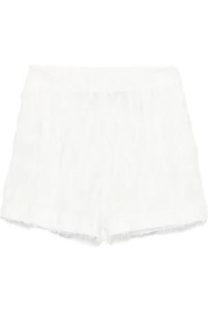 FEDERICA TOSI Shorts con applicazione