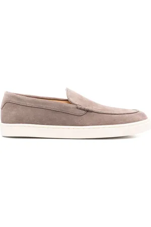 Brunello Cucinelli Mocassini in pelle scamosciata