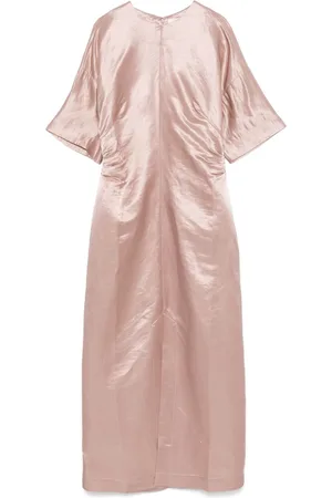 Loulou de Saison Abito midi con arricciatura