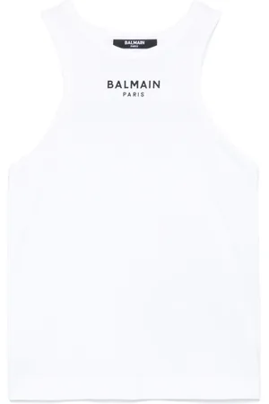 Balmain Top con applicazione