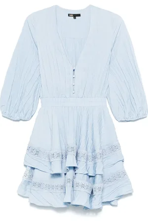 Maje Abito midi con orlo peplum