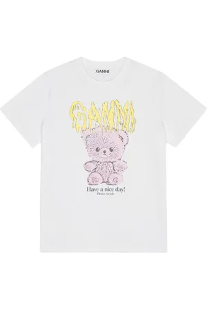 Ganni T-shirt con stampa