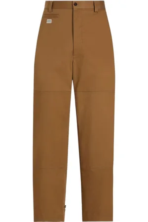 Dolce & Gabbana Pantaloni con placca logo