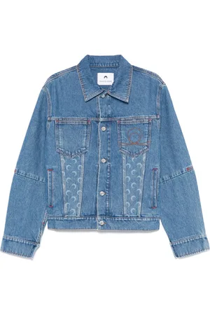 Marine Serre Giacca denim Moon