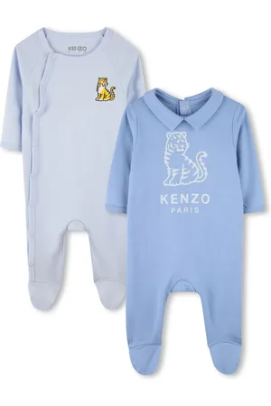 Kenzo Set di 2 pigiama con stampa Tiger