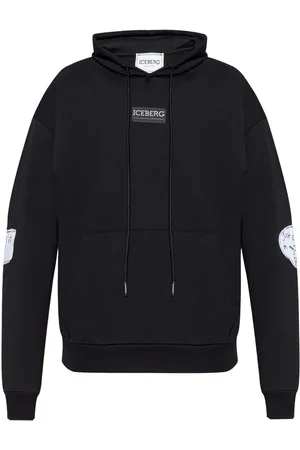 Iceberg Felpa in cotone con cappuccio