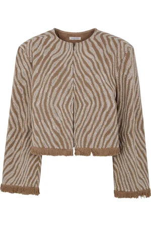 By Malene Birger Giacca con stampa zebra